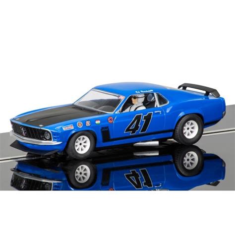 Scalextric C3613 Ford Mustang Boss 302 1969 Trans Am Championship Ed