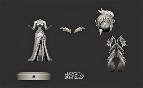 Morgana Chibi League Of Legends 3d Model 3d Printable Cgtrader