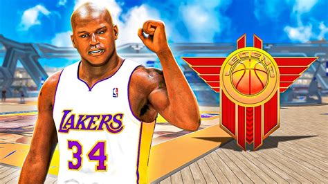 Legend Shaq Center Build Dominates In Every Game Mode Nba K Youtube