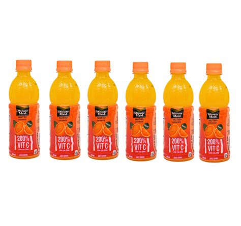 Minute Maid Nutri Orange 330ml Pack Of 6 Lazada Ph