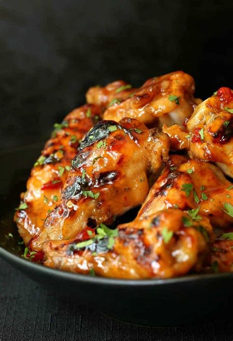 Easy Slow Cooker Sweet Chili Chicken Wings Crockpot Chicken Wings