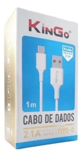 Cable Usb Kingo Micro Usb Blanco Con Entrada Usb Tipo C Usb Otg Salida