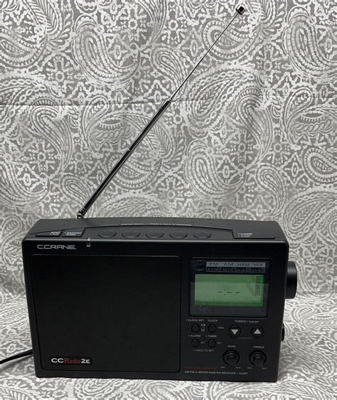 C Crane Ccradio E Enhanced Portable Am Fm Radio Black