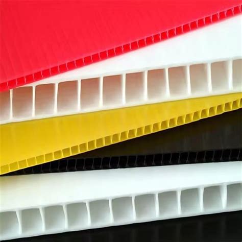 Waterproofing Polypropylene Corrugated Plastic Sheet Board Pp Material