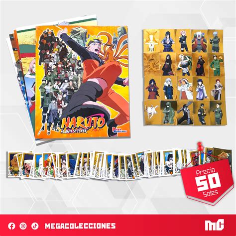 Álbum Naruto Set Completo De Figuras Megacolecciones