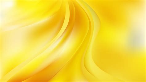 Free Abstract Yellow Curve Background Vector Art