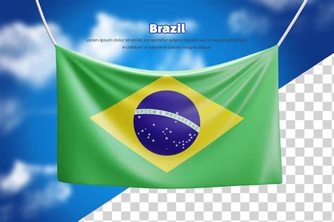 Bandeira De Bandeira D Do Brasil Ou Bandeira De Bandeira D Do Brasil