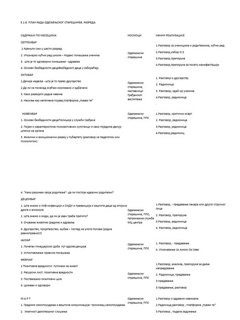 ЧОС 6. разред | PDF