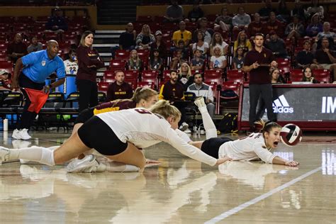 Asu Volleyball Sun Devils Swept In Haunting Loss To No 18 Oregon