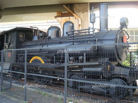 東武博物館の屋外展示「b1形6号6号蒸気機関車」 写真素材 3076143 フォトライブラリー Photolibrary