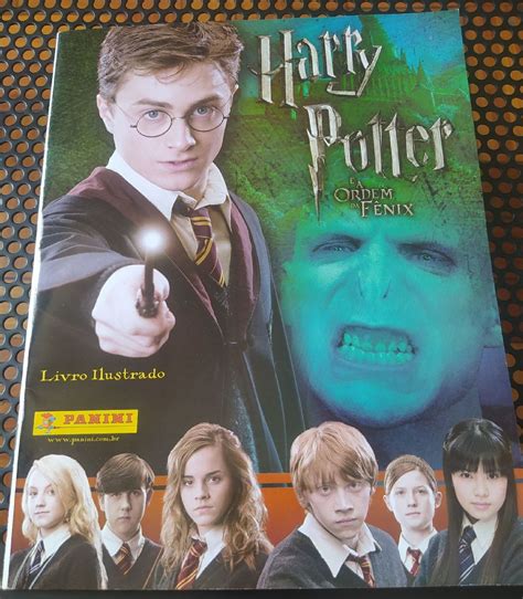 Livro Ilustrado Lbum De Figurinhas Harry Potter E A Ordem Da F Nix