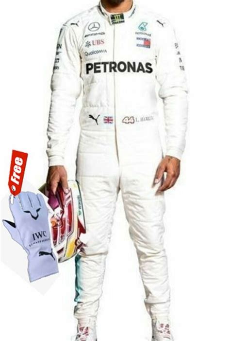 Karting Suit Hamilton Mercedes Petronas Kart Racing Suit With Free