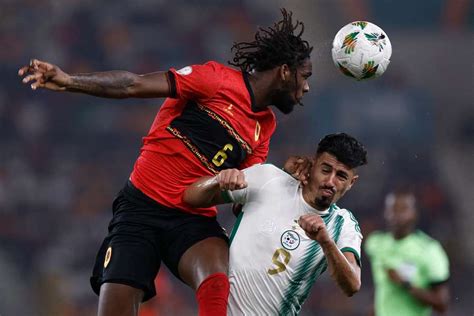 Mabululu On Target As Angola Ambush Algeria In Afcon Draw Flashscore