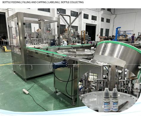 Automatic Monoblock Filling Capping And Labeling Line For Solvent