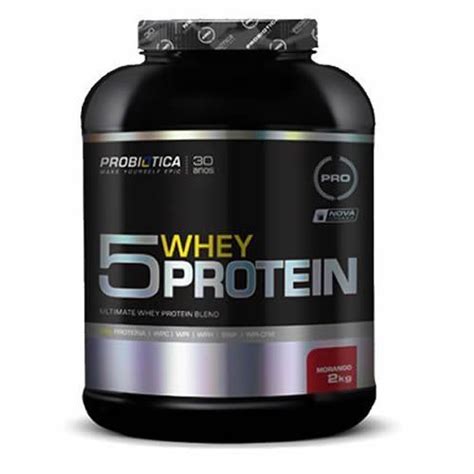 Whey Protein G Morango Probi Tica Otimanutri