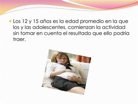 Ppt “riesgos Y Beneficios De Empezar Una Vida Sexual A Temprana Edad