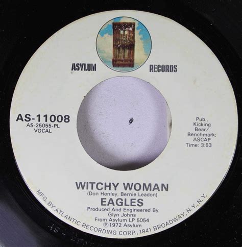 Eagles 45 Rpm Witchy Woman Earlybird Music