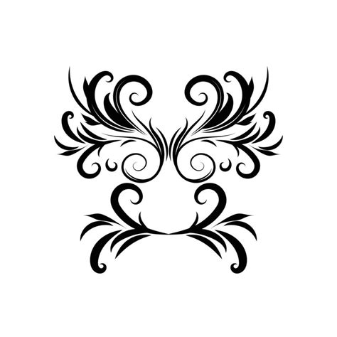 Floral flourish vector ornament design. 38053158 Vector Art at Vecteezy