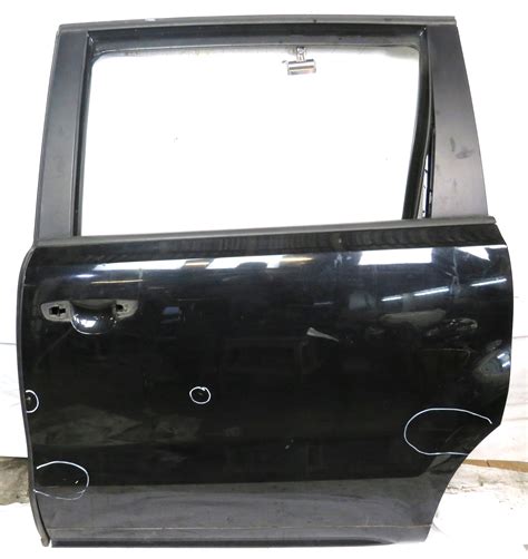 Used Genuine Vw Sharan Passenger Side Sliding Rear Door Black Ss