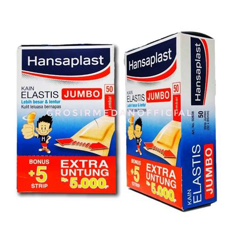 Jual Hansaplast Jumbo Plester Isi Lembar Shopee Indonesia