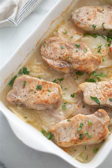 Pork Chops and Scalloped Potatoes Casserole – ImageLienEn