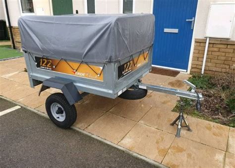 Zappads Erde 122 Trailer With High Frame And Cover Including Spare Wheel