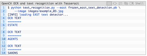 教程 Adrian小哥教程：如何使用tesseract和opencv执行ocr和文本识别 腾讯云开发者社区 腾讯云