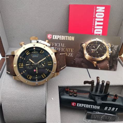 Jual Jam Tangan Pria Expedition E E Limited Edition Bronzium