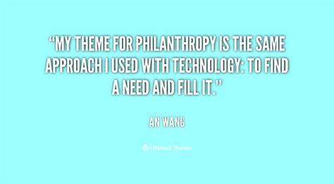 Inspiring Philanthropy Quotes. QuotesGram