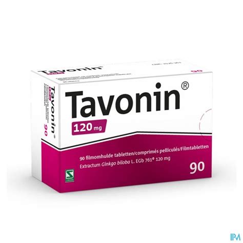 Tavonin 120mg Filmomh Tabl 90 X 120mg Apotheek Thiels