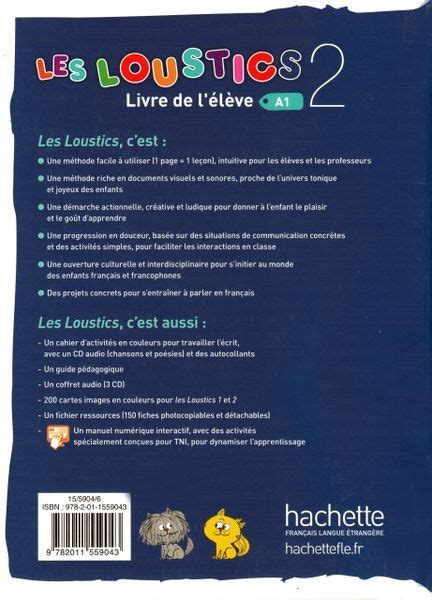 Les Loustics A M Thode De Francais Les Loustics Livre De