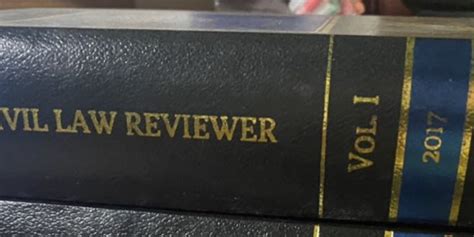 Civil Law Reviewer Vol By Rabuya Hobbies Toys Books Magazines