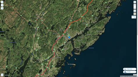 Arendal Map - Norway