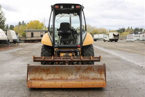 2007 Cat 414e Il Skip Loader Sold Pacific Coast Iron Used Heavy