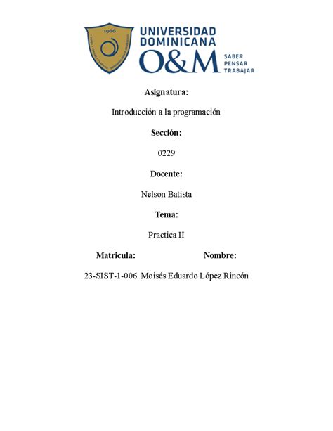 LOS Diagrmas DE Flujos - Asignatura: Introducción a la programación