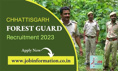 Chhattisgarh Forest Guard Recruitment 2023 Online Apply For 1484 Post