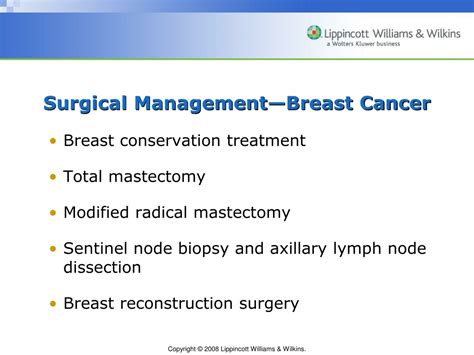 Ppt Chapter Assessment And Management Of Patients With Breast