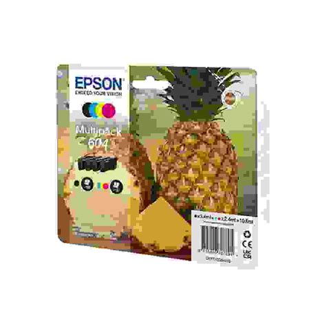 Cartouche d encre Epson PACK 604 ANANAS 4 COULEUR DARTY Réunion