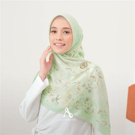 Jual Authentism Id Elora Series Scarf Original Kerudung Segi Empat