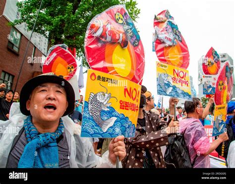 Protest Against Japan S Plan To Release Nuclear Contaminated Water