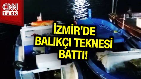 İzmir Dikili de Balıkçı Teknesi Battı 3 Ölü 2 Kayıp Haber YouTube