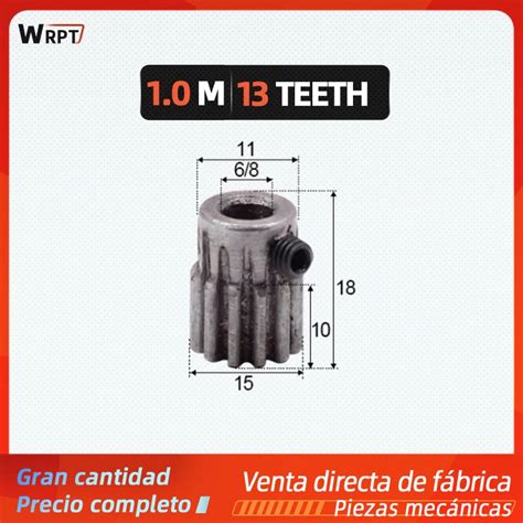 Microengranajes De Pi N Para Mini Motor Y Modelo De Precisi N Cilindro