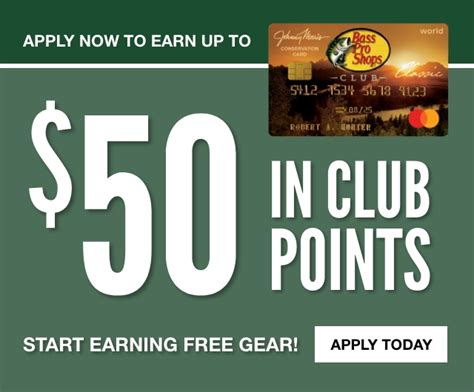 Bass Pro Shops Club Card Bass Pro Shops