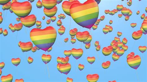 Gay Pride Balloons Stock Illustration Illustration Of Party 29145894