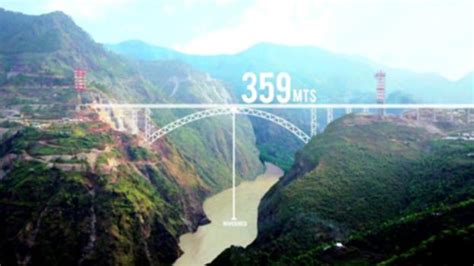 Chenab River Bridge (Jammu and Kashmir, 2019) | Structurae