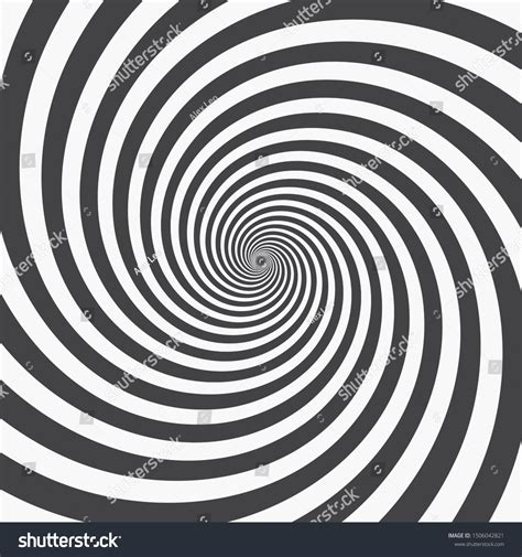 Radial Spiral Rays Background Graphic Template Stock Vector Royalty