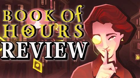 Book Of Hours Review Youtube