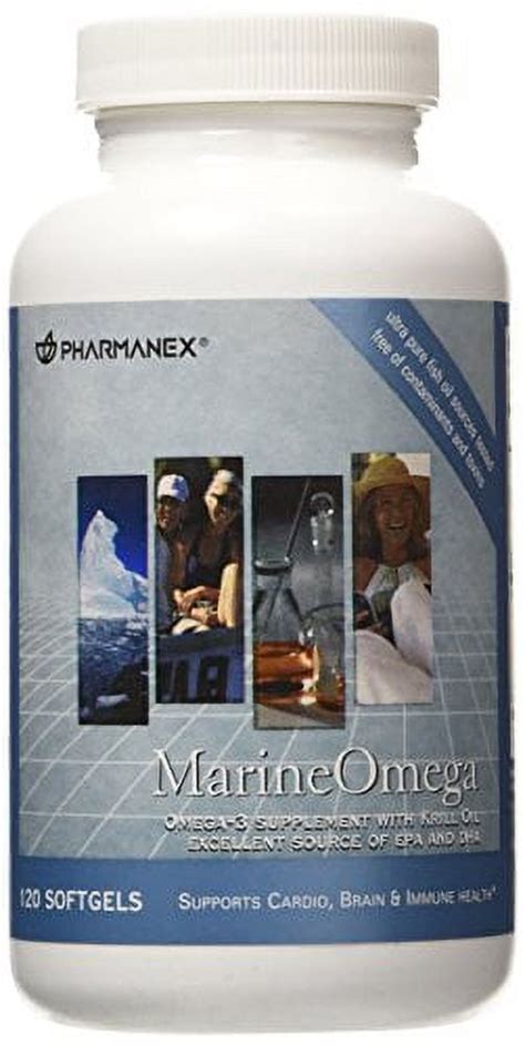 Nuskin Nu Skin Pharmanex Marine Omega Omega 3 Supplement Walmart