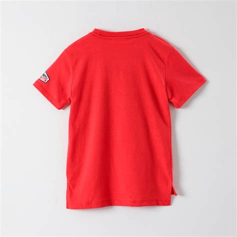 Ripley Polera Manga Corta Ni O Hot Wheels Auto Rojo
