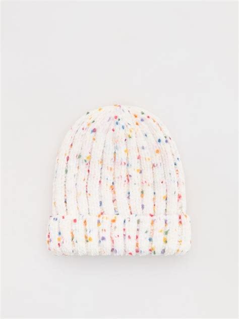 GIRLS CAP Spalva kreminė RESERVED 278CL 01X